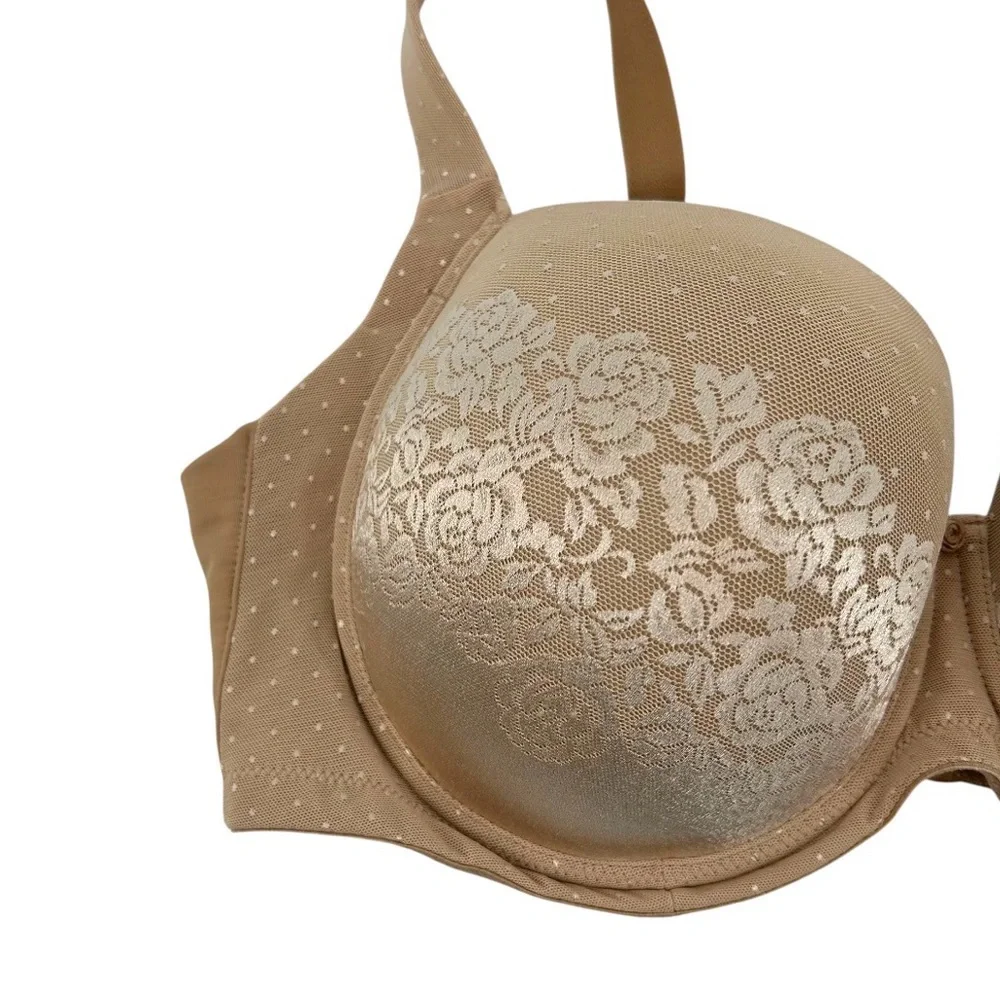 NWT Soma Stunning Support Full Coverage Bra in Light Nude Size 42DDD NEW